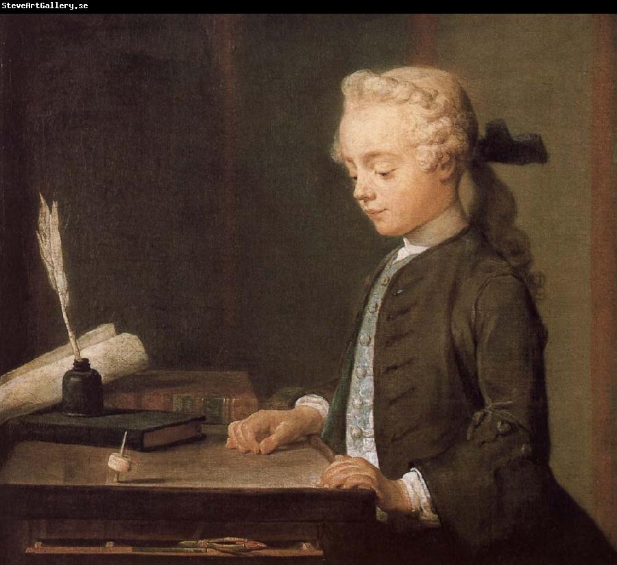 Jean Baptiste Simeon Chardin PLAYING gyro juvenile